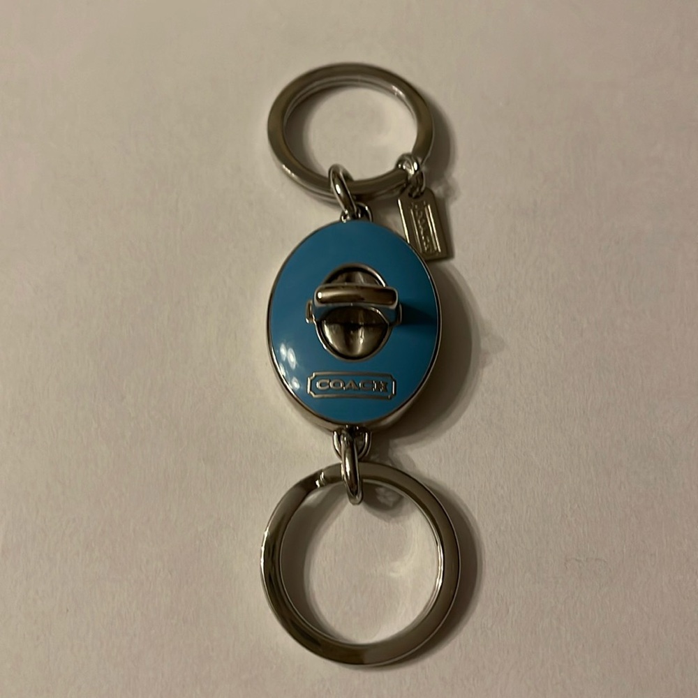 Coach Valet Keychain